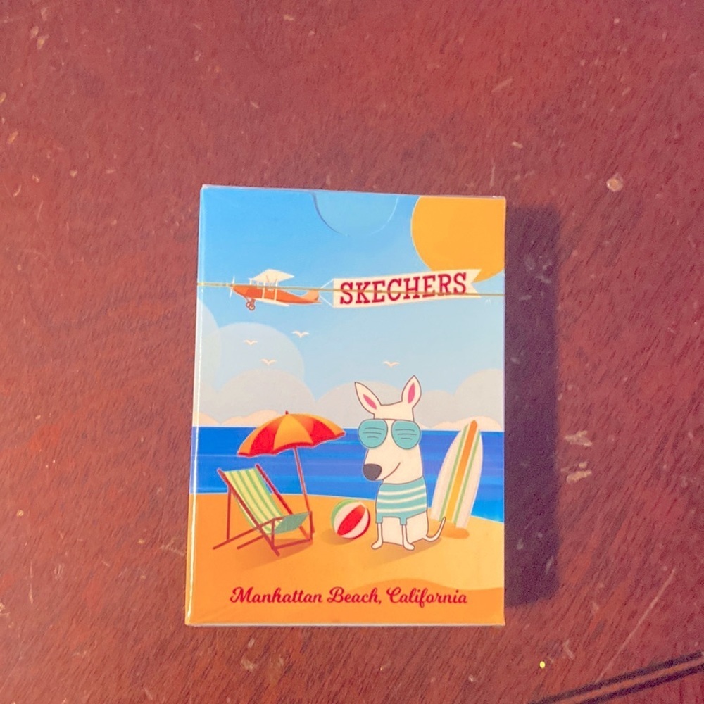 New Skechers - Manhattan Beach California- playing cards